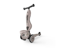 Scoot & Ride Highwaykick 1 Lifestyle Jeździk i hulajnoga 2w1 Brown Lines - 1109673 - zdjęcie 9